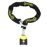 Antivol A Chaine Auvray K-Block Lasso 1.20M Maillon Diam 10,5 Mm Avec Cadenas 72 X 110 Mm