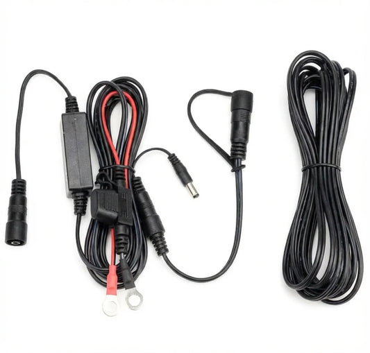 Gant chauffant sur batterie moto - Kit Alimentation 12V