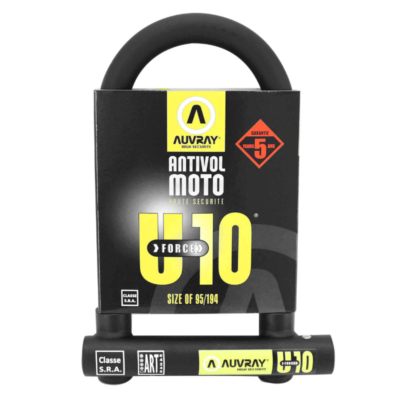 Antivol U Auvray Uforce10 95 X 194 Mm (Diam 18 Mm) (Classe Sra)