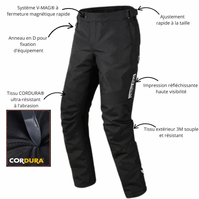 Pantalon & Surpantalon Moto Hiver Homme - LE PRATIQUE DU MOTARD