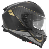 Casque intégral ADX AI500 EVO Noir/Or Mat — profil côté droit