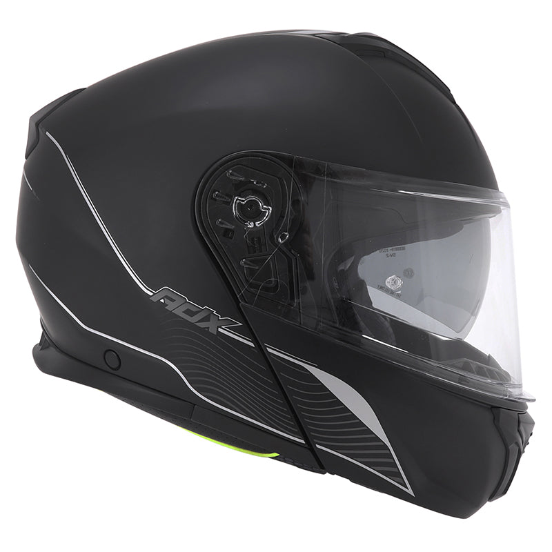 Casque modulable ADX AM600 Noir Mat — profil côté droit