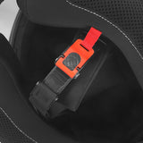 Casque intégral ADX AI400 EVO Gris Brillant — boucle micrométrique