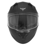 Casque intégral ADX AI450 Noir Mat — vue de face