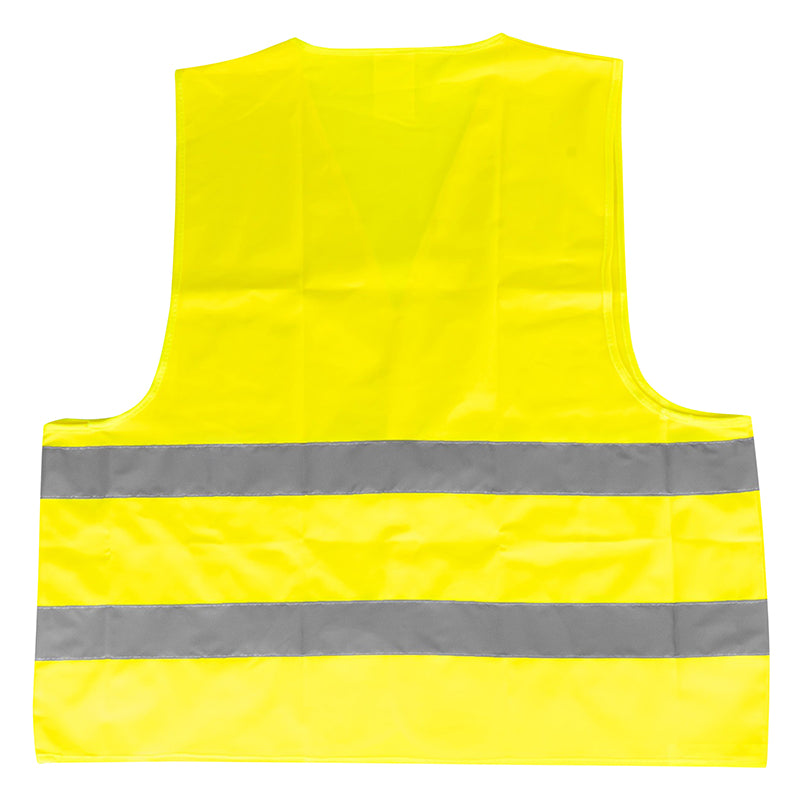 Gilet jaune haute visibilité XXL — vue de dos