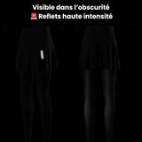 Jupette Moto Renforcée Femme | Legging CE Sécurisé | VALKYRIA™ - LE PRATIQUE DU MOTARD