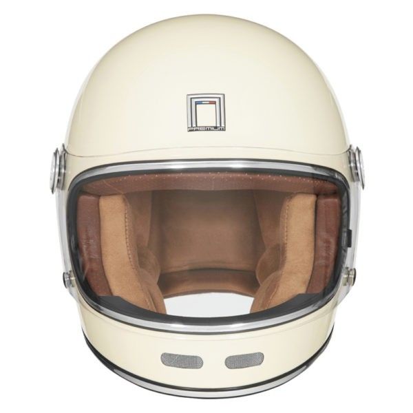 Casque Moto Intégral Revenge Crème Brillant | NOX - LE PRATIQUE DU MOTARD