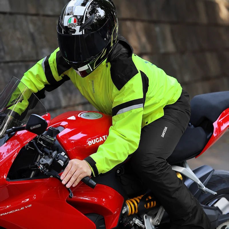 Tenue de Pluie Moto Intégrale | R - DEFENDER™ - LE PRATIQUE DU MOTARD