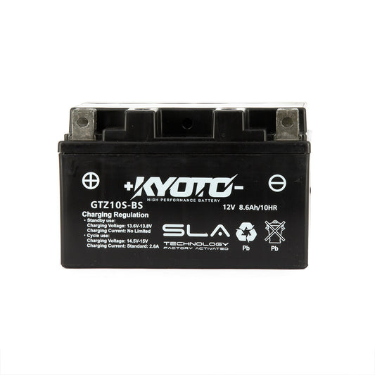 Batterie Moto Kyoto YTZ10S-BS — AGM 12V Sans Entretien