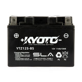 Batterie Moto Kyoto YTZ12S-BS — AGM 12V Sans Entretien