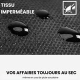 Sacoche Cuisse Moto Étanche MB6 - Imperméable 1,7L Noir - LE PRATIQUE DU MOTARD