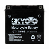 Batterie Moto Kyoto YT14B-BS — AGM 12V Sans Entretien