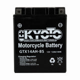 Batterie Moto Kyoto YTX14AH-BS — AGM 12V Sans Entretien