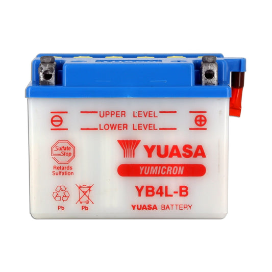 Batterie Moto Yuasa YB4L-B — AGM 12V Sans Entretien