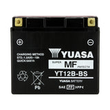Batterie Moto Yuasa YT12B-BS — AGM 12V Sans Entretien