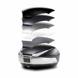 Top Case SHAD SH48 New Titanium — Top Case Moto 48L Finition Titanium - LE PRATIQUE DU MOTARD