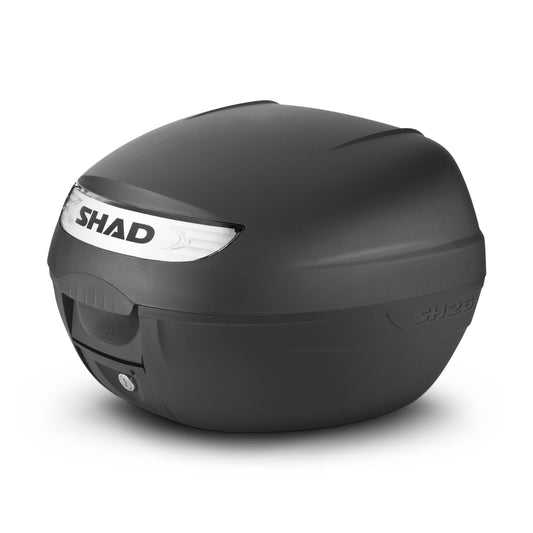 Top Case SHAD SH26 — Top Case Moto 26L Compact Urban - LE PRATIQUE DU MOTARD