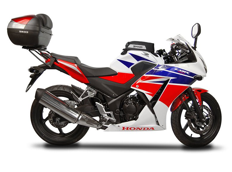 Fixation pour Top Case Honda CBR125/250 - LE PRATIQUE DU MOTARD