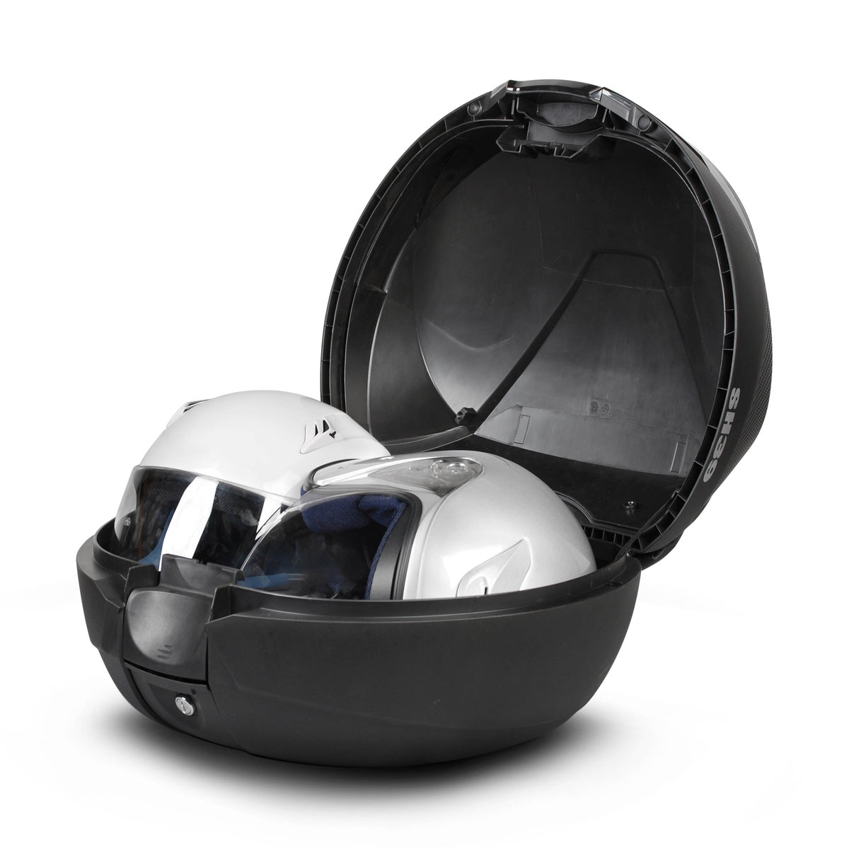 Top Case SHAD SH39 Carbon — Top Case Moto 39L Look Carbone - LE PRATIQUE DU MOTARD