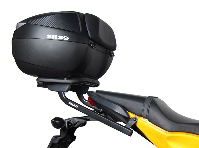 Fixation pour Top Case Honda CB650 F - LE PRATIQUE DU MOTARD