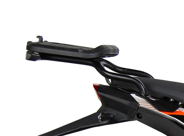Fixation pour Top Case KTM Duke 125/200/390 - LE PRATIQUE DU MOTARD