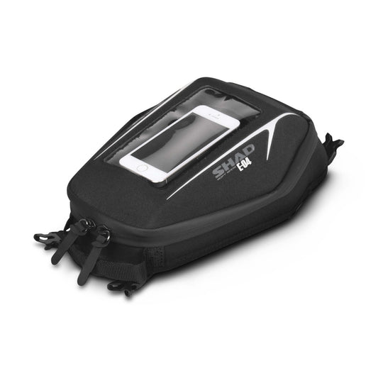Sacoche de Réservoir SHAD E04 — Petite Sacoche Moto 2.5L - LE PRATIQUE DU MOTARD