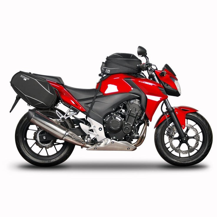 Fixation Se pour Sacoches Honda CB500F/CBR500R/CB500X - LE PRATIQUE DU MOTARD