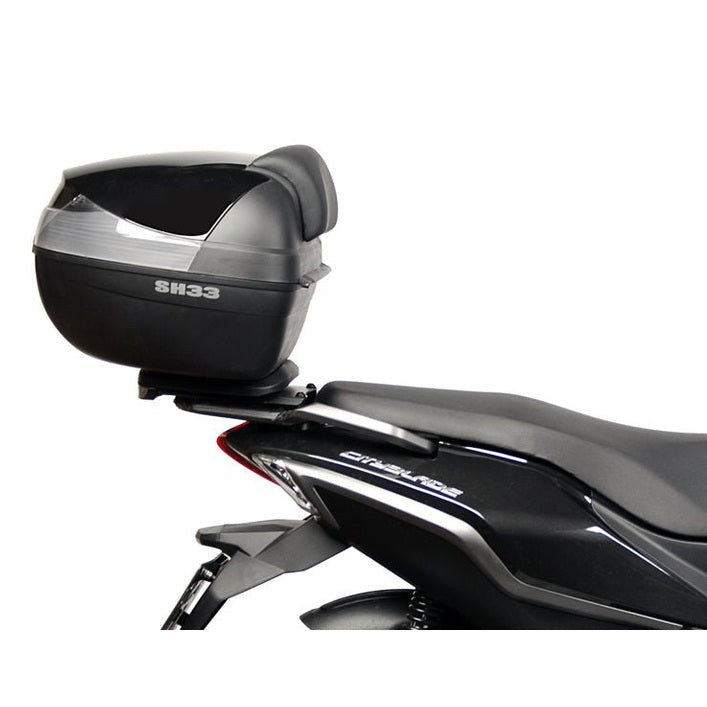 Fixation pour Top Case Keeway City Blade 125i - LE PRATIQUE DU MOTARD