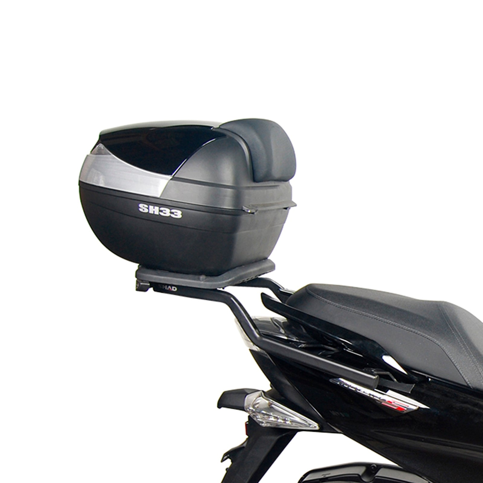 Fixation pour Top Case Yamaha Majesty 125 S - LE PRATIQUE DU MOTARD