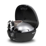 Top Case SHAD SH34 Carbon — Top Case Moto 34L Look Carbone - LE PRATIQUE DU MOTARD