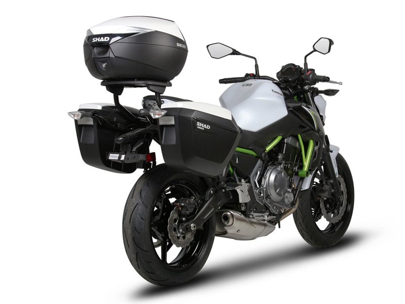 3P System Fixation Latérale Kawasaki Z650/NINJA 650 - LE PRATIQUE DU MOTARD