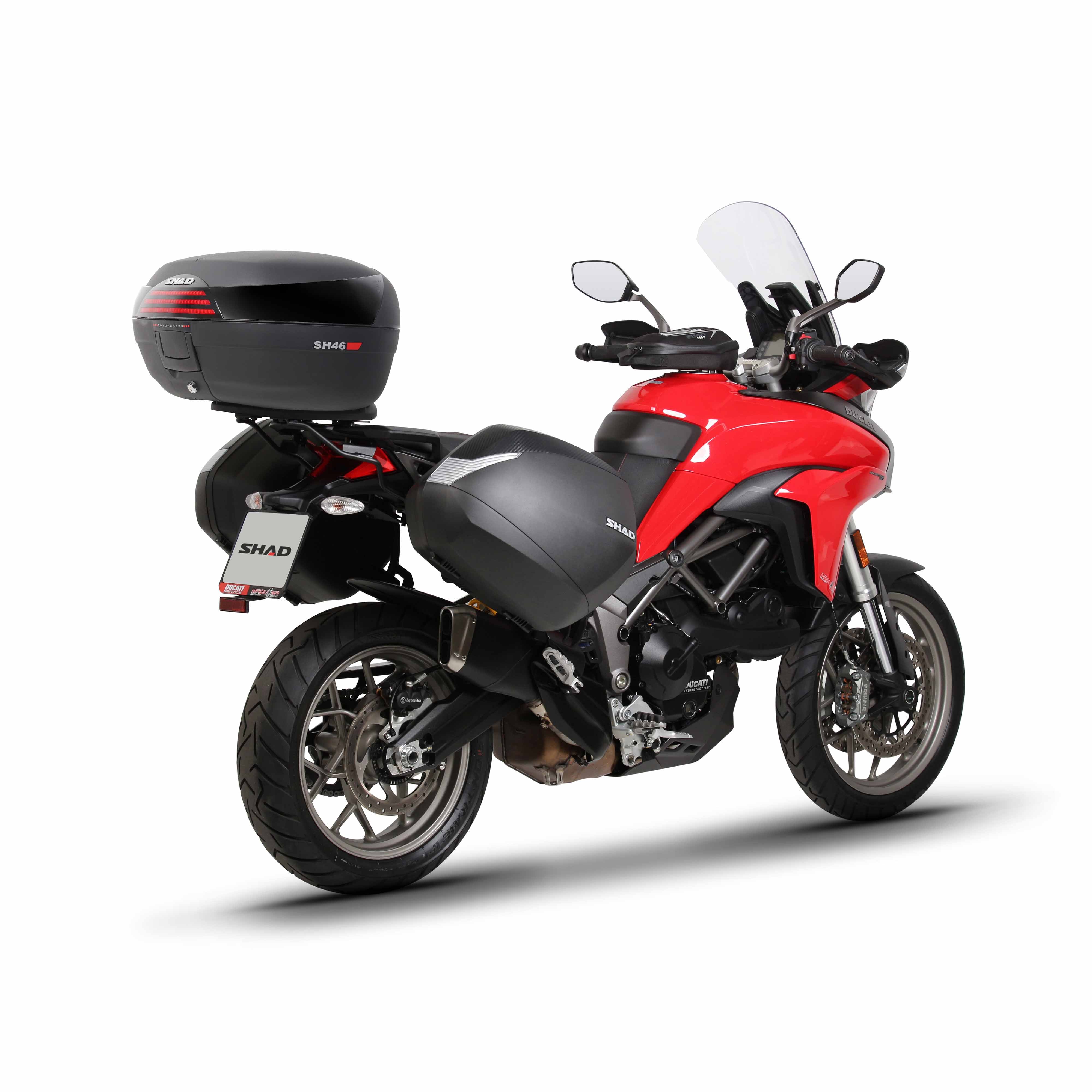 Top Case SHAD SH46 — Top Case Moto 46L Grand Tourisme - LE PRATIQUE DU MOTARD