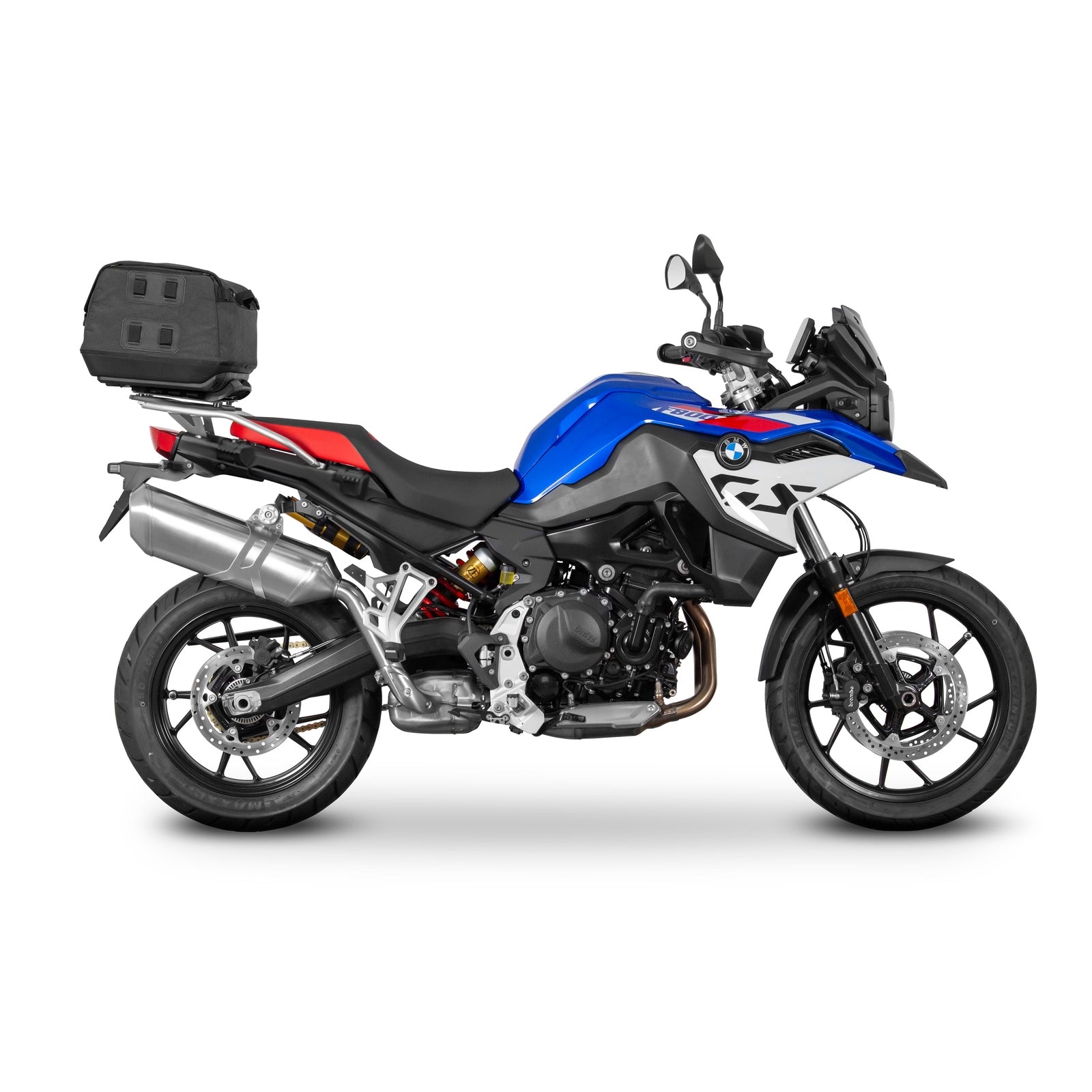 Fixation pour Top Case BMW F750GS/F850GS Compatible avec la Platine Porte - bagages en Aluminium Oem BMW - LE PRATIQUE DU MOTARD