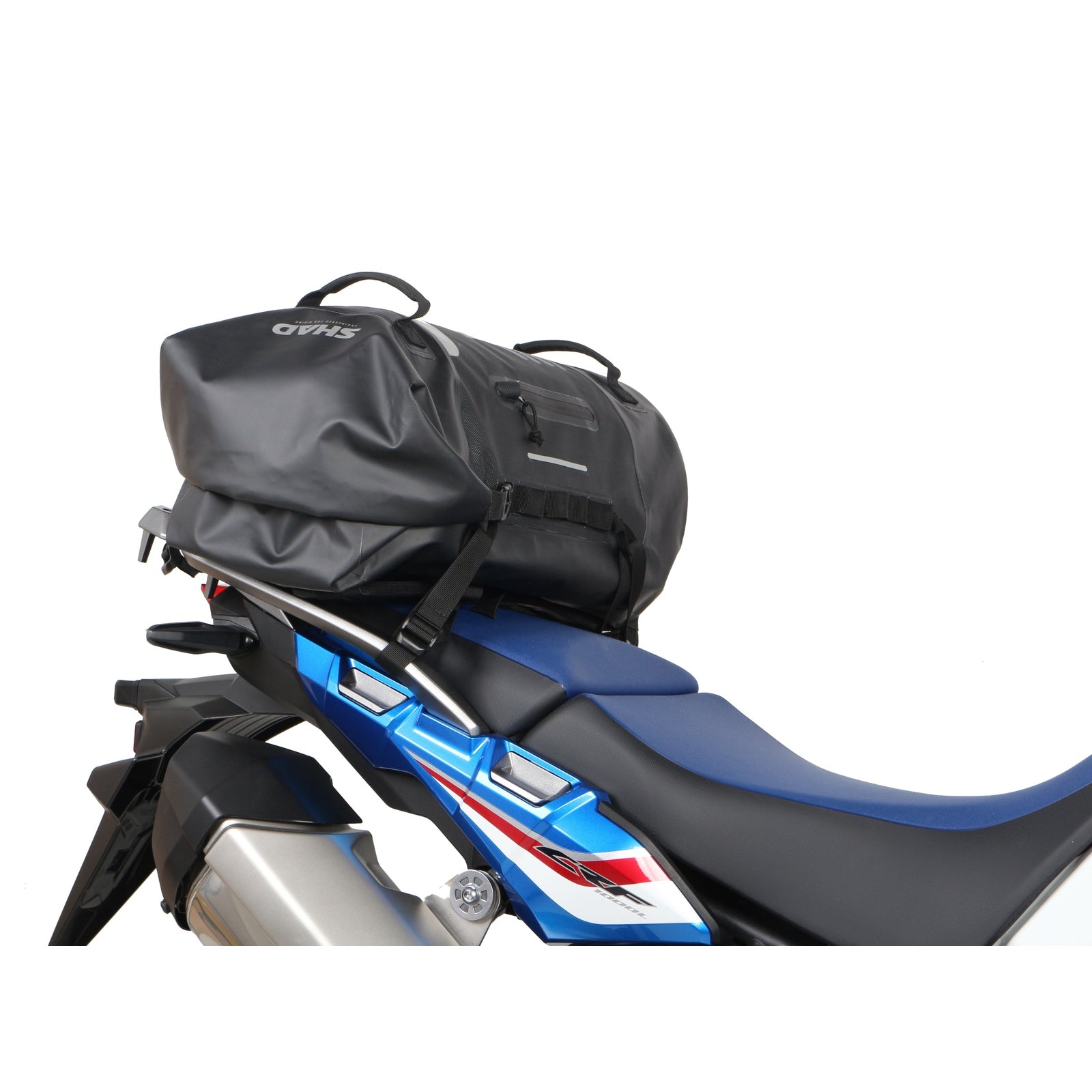 Balluchon Étanche SHAD SW38 — Sacoche Arrière Moto 38L - LE PRATIQUE DU MOTARD