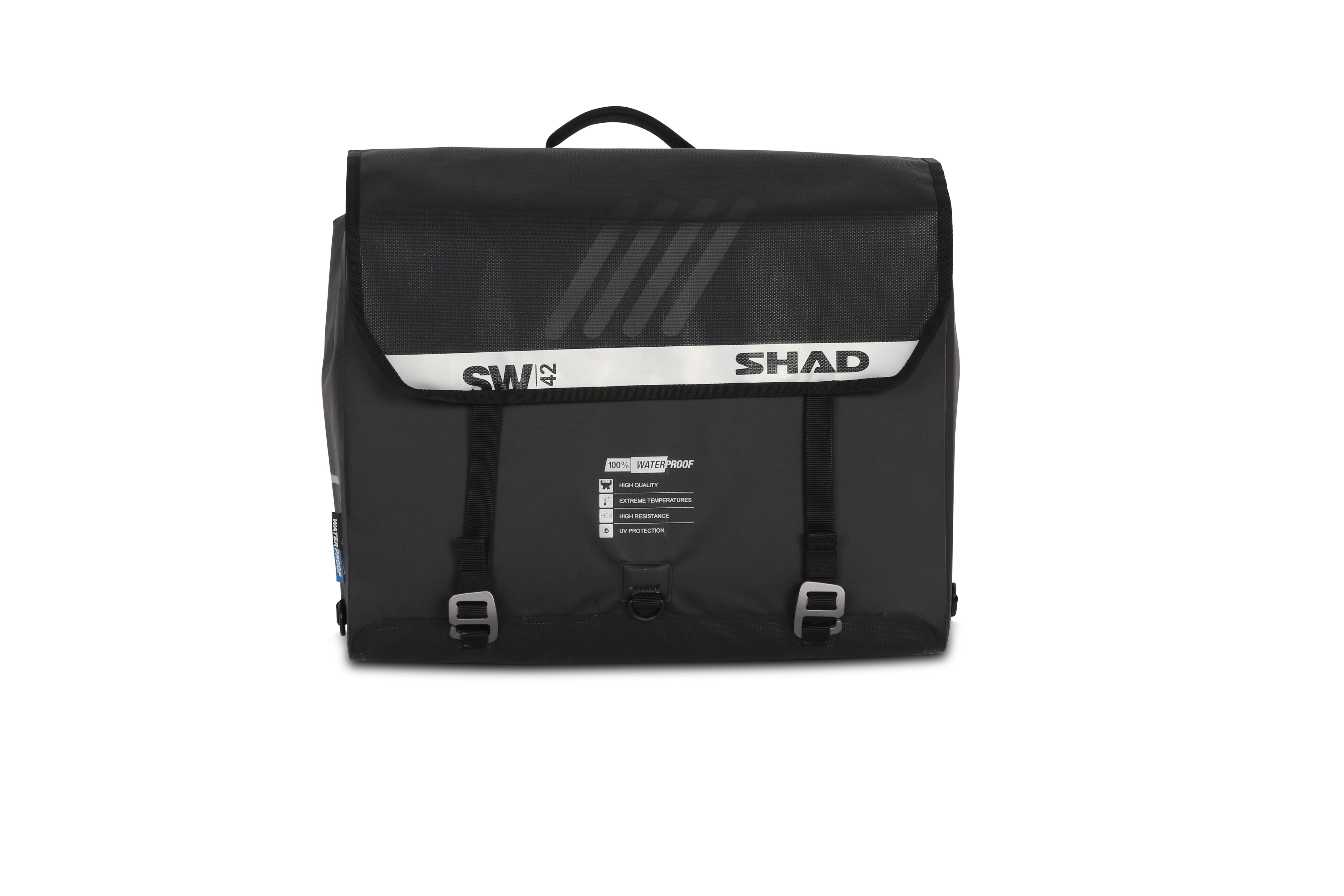 Sacoche Cavalière Étanche SHAD SW42 — Sacoche Moto 42L - LE PRATIQUE DU MOTARD