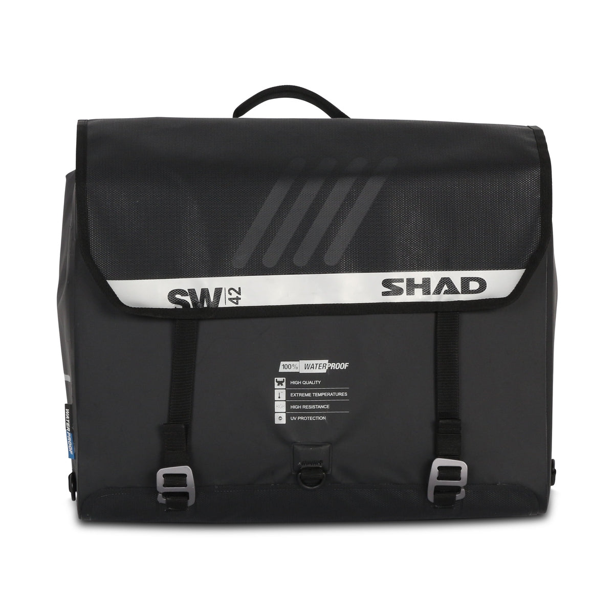 Sacoche Cavalière Étanche SHAD SW42 — Sacoche Moto 42L - LE PRATIQUE DU MOTARD