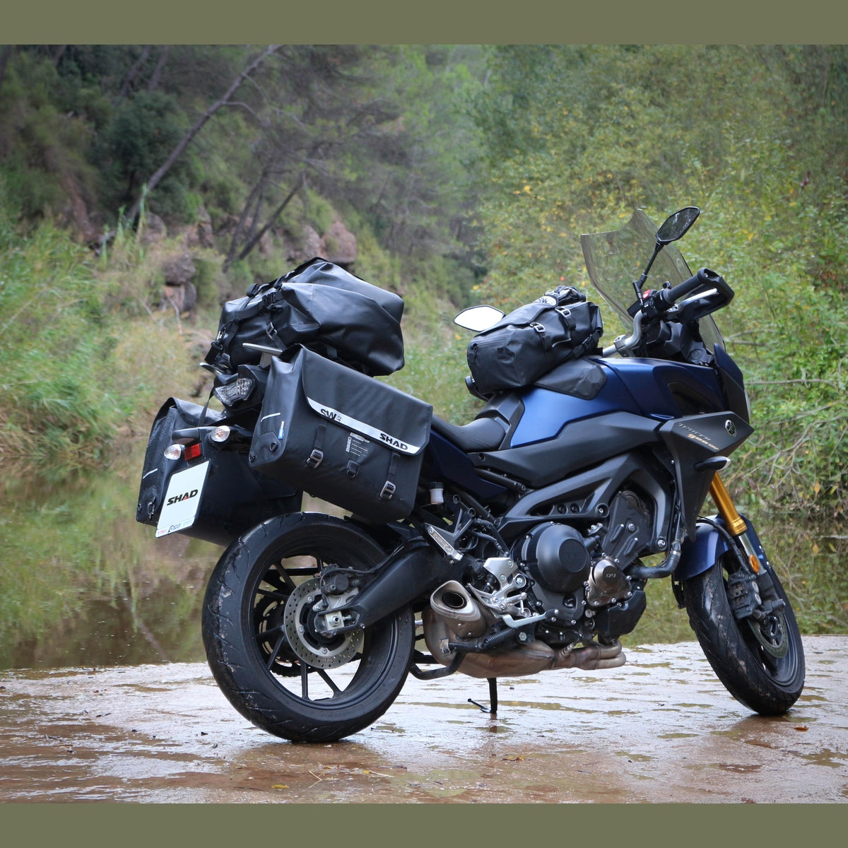 Sacoche Cavalière Étanche SHAD SW42 — Sacoche Moto 42L - LE PRATIQUE DU MOTARD