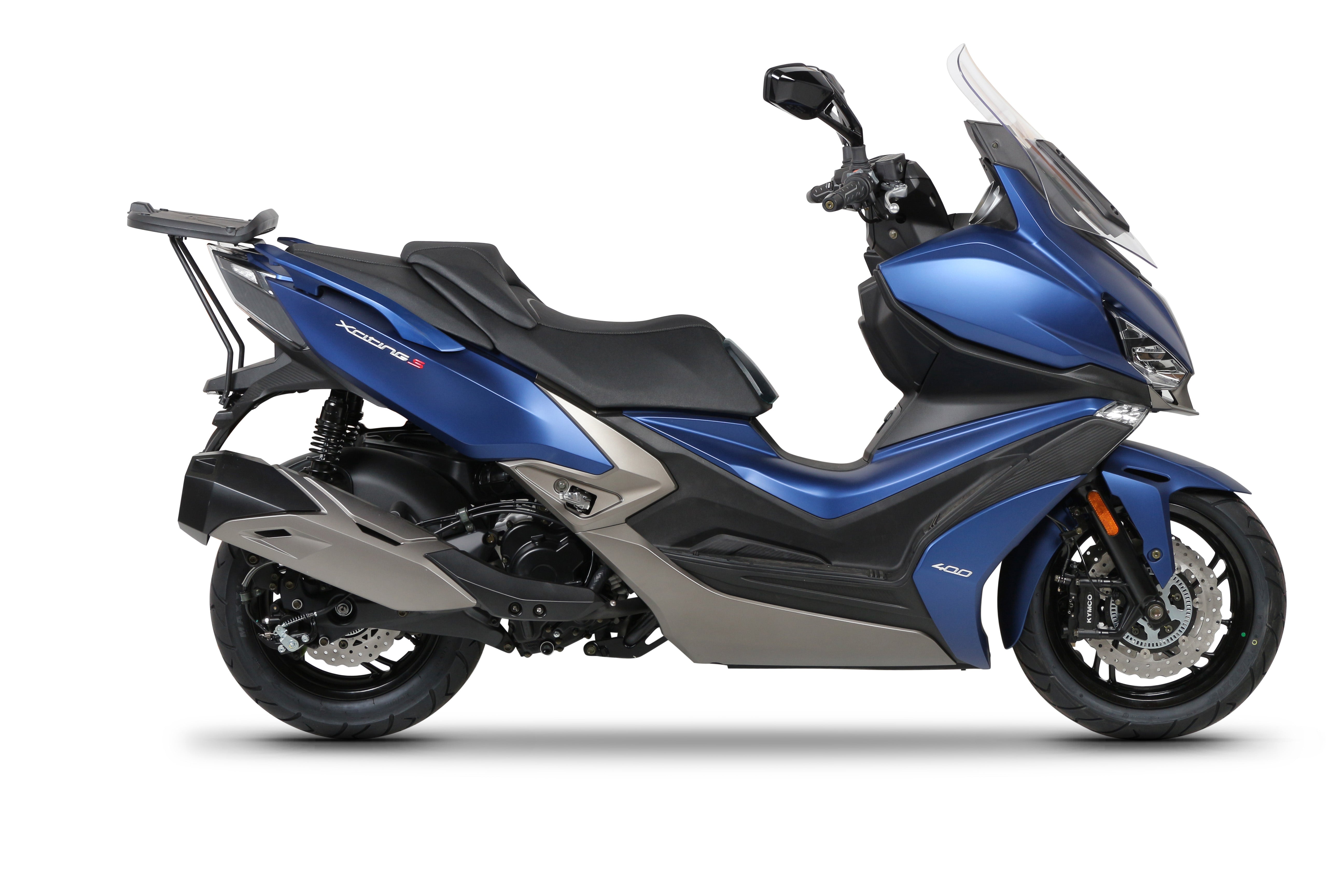 Fixation pour Top Case Kymco Xciting 400 S - LE PRATIQUE DU MOTARD