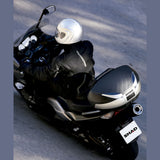 Top Case SHAD SH48 Titanium Carbon + Dosseret — Top Case Moto 48L Premium - LE PRATIQUE DU MOTARD