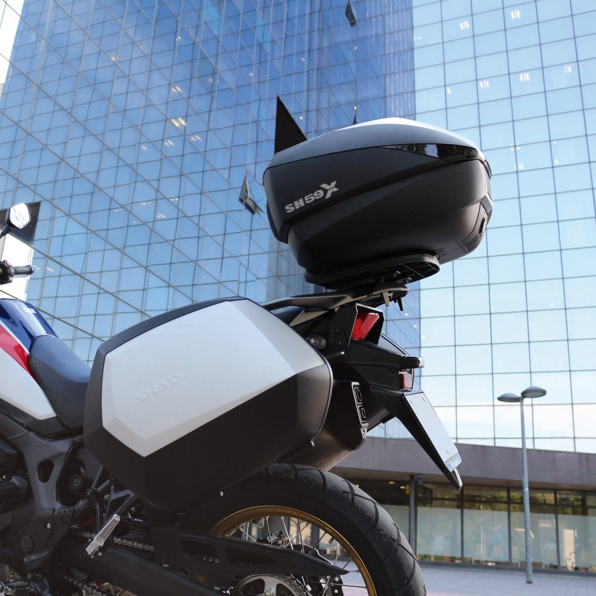 Valises Latérales SHAD SH35 Aluminium — Set Sacoches Moto 2×35L 3P System - LE PRATIQUE DU MOTARD