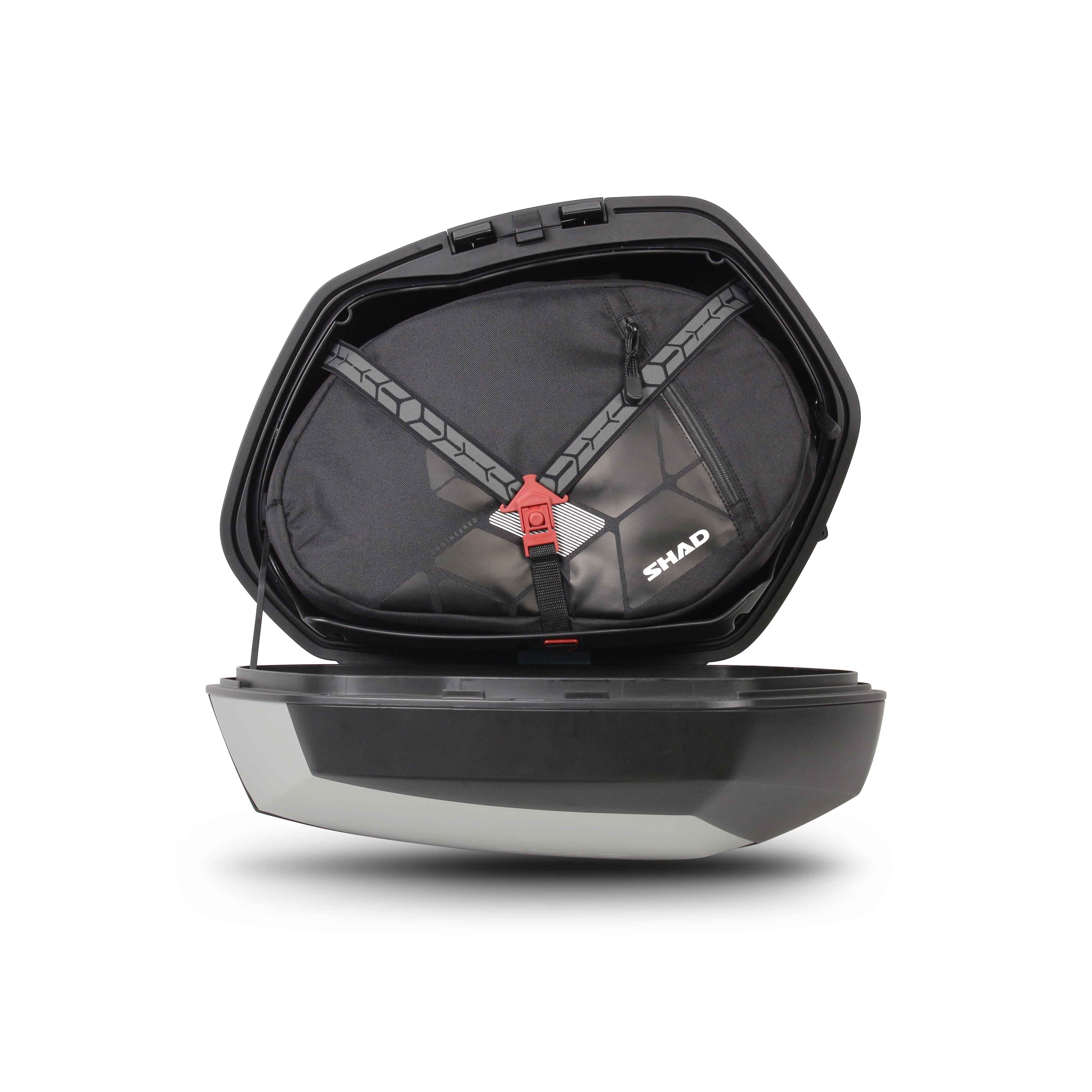 Valises Latérales SHAD SH35 Aluminium — Set Sacoches Moto 2×35L 3P System - LE PRATIQUE DU MOTARD