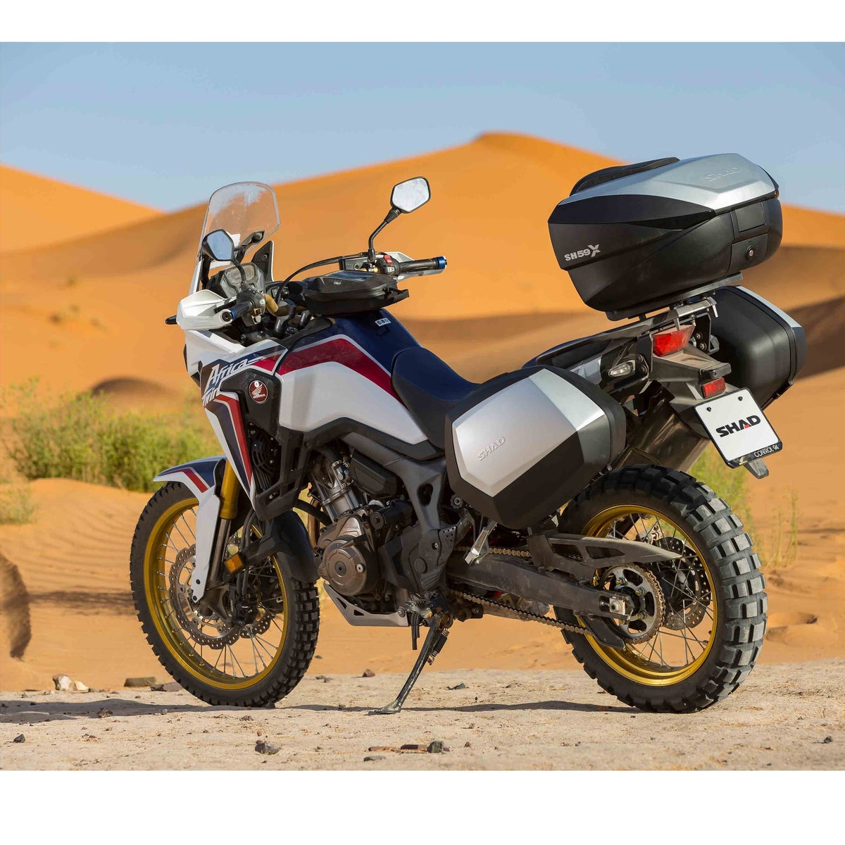 Valises Latérales SHAD SH35 Aluminium — Set Sacoches Moto 2×35L 3P System - LE PRATIQUE DU MOTARD