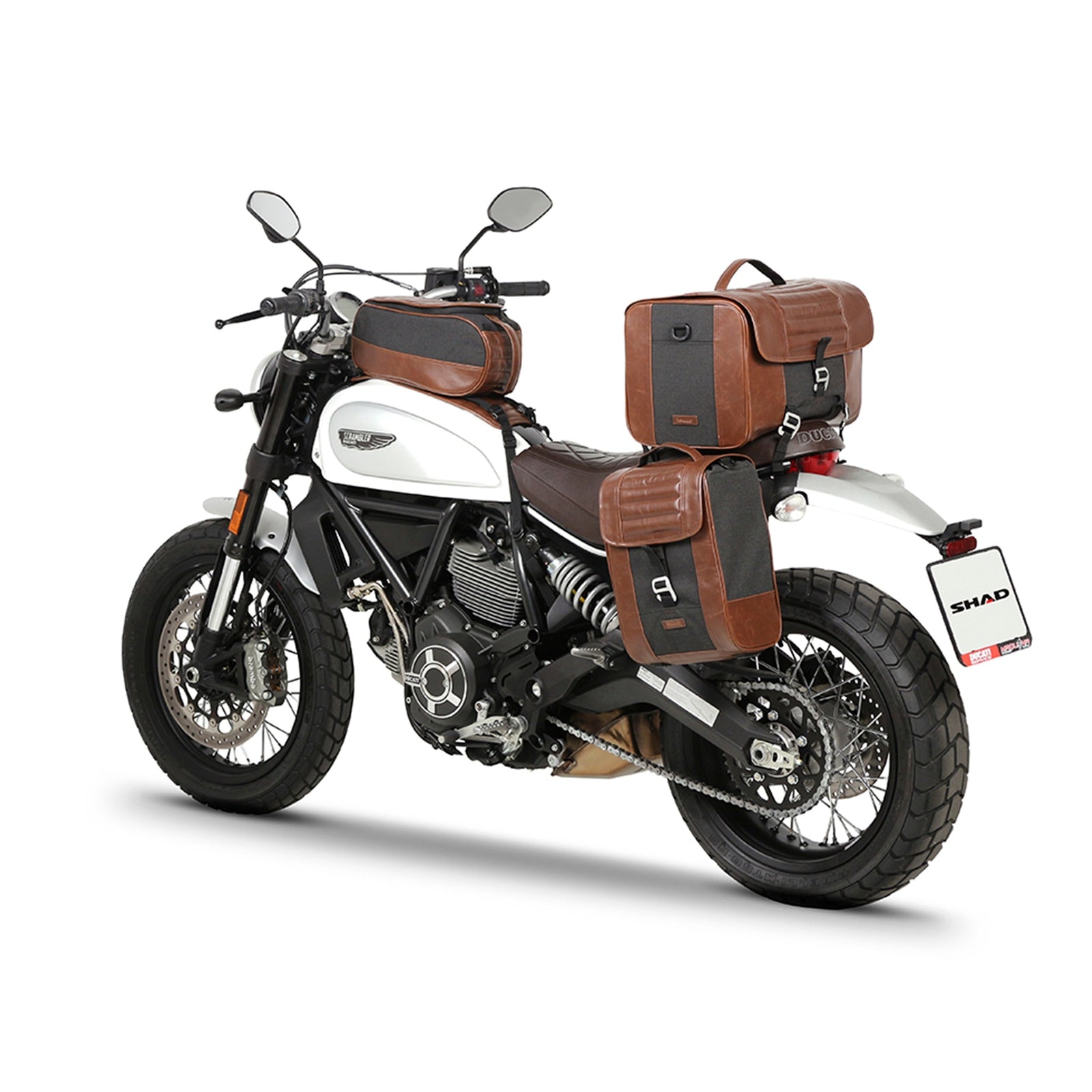 Fixation SR pour Sacoches Ducati Scrambler 800 ICON/CLASSIC - LE PRATIQUE DU MOTARD
