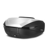 Top Case SHAD SH59X Aluminium — Top Case Extensible 59 - 68L Alu - LE PRATIQUE DU MOTARD