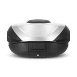 Top Case SHAD SH59X Aluminium — Top Case Extensible 59 - 68L Alu - LE PRATIQUE DU MOTARD