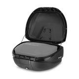 Top Case SHAD SH59X Aluminium — Top Case Extensible 59 - 68L Alu - LE PRATIQUE DU MOTARD