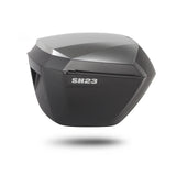 Valises Latérales SHAD SH23 Alu Look — Set Sacoches Moto 2×23L Finition Alu - LE PRATIQUE DU MOTARD