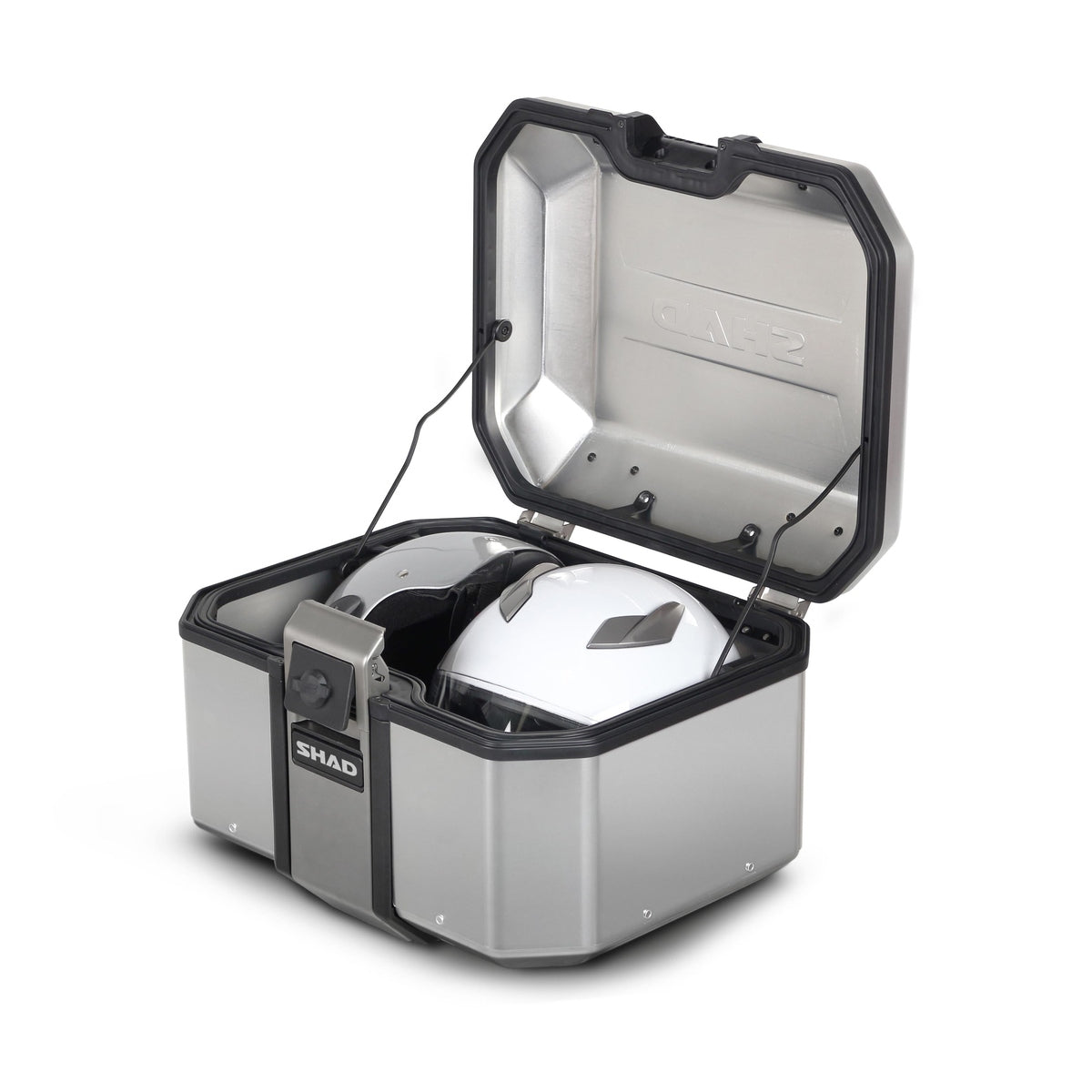 Top Case SHAD TR48 Terra — Top Case Adventure Aluminium 48L - LE PRATIQUE DU MOTARD