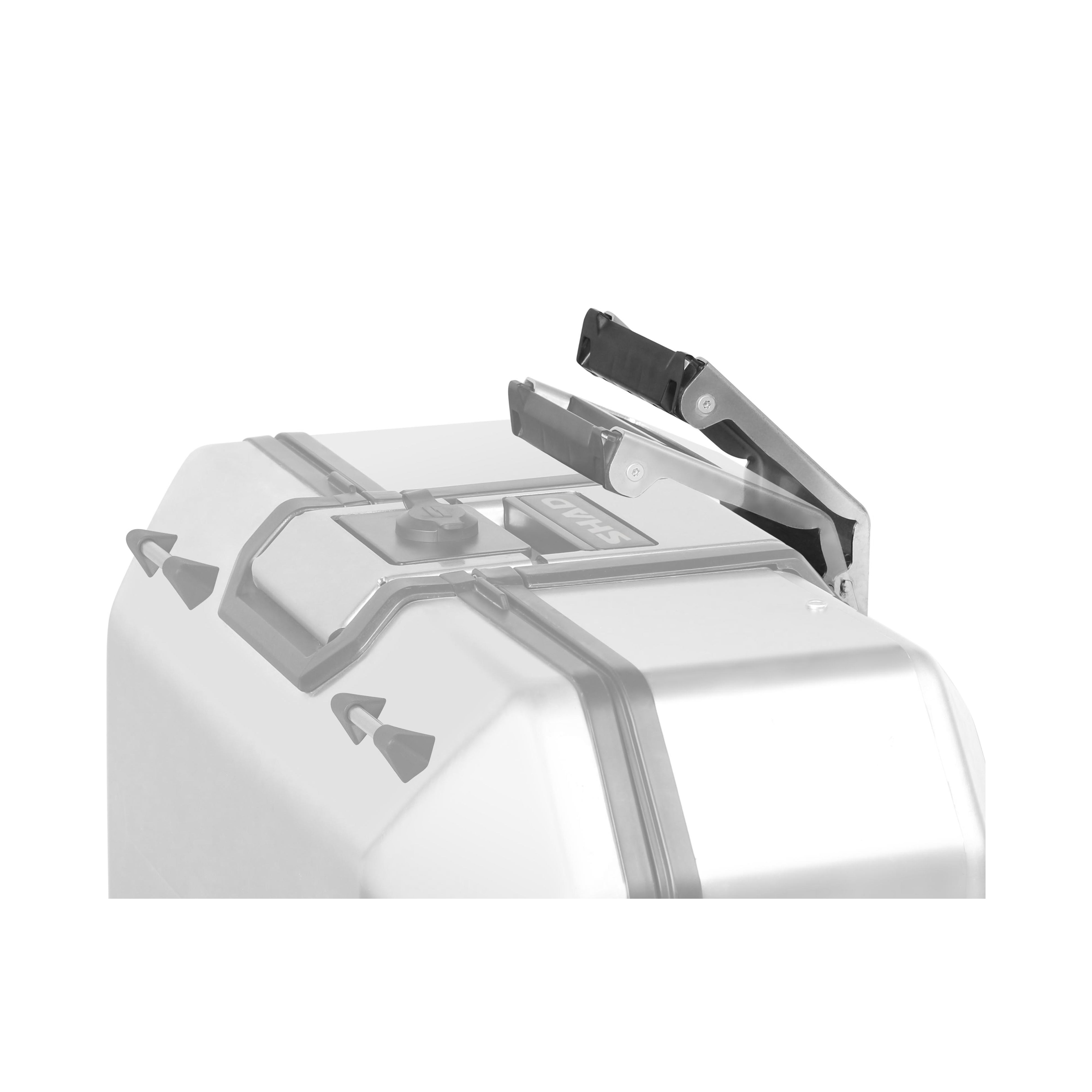 Top Case SHAD TR48 Terra — Top Case Adventure Aluminium 48L - LE PRATIQUE DU MOTARD