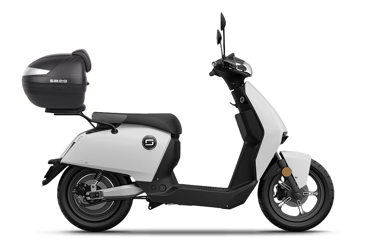 Fixation pour Top Case Super Soco Cux - LE PRATIQUE DU MOTARD